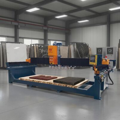 Pulidora de piedra de alta precisión con alimentación automática y control inteligente integrado para el procesamiento industrial de piedra