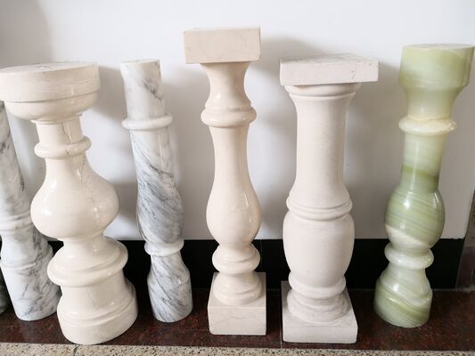 Máquina de corte de baluster de alta eficiencia 4PCS con diámetro de procesamiento máximo de 500 mm y control PLC / CNC para la elaboración de piedra de precisión