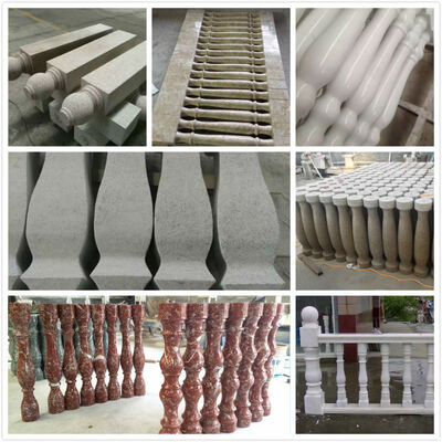 Máquina de corte de baluster de alta eficiencia 4PCS con diámetro de procesamiento máximo de 500 mm y control PLC / CNC para la elaboración de piedra de precisión