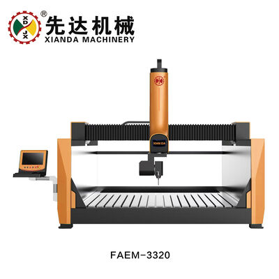 Fresadora CNC Inteligente de 5 Ejes FAEM-3320 Máquina de Grabado de Estatuas de Piedra 3D