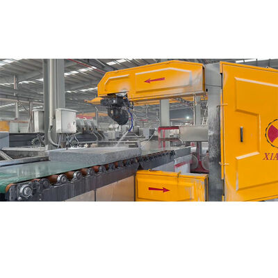 Máquina vertical de sierra de hilo diamantado CNC para perfilado de piedra 3D y corte de bloques