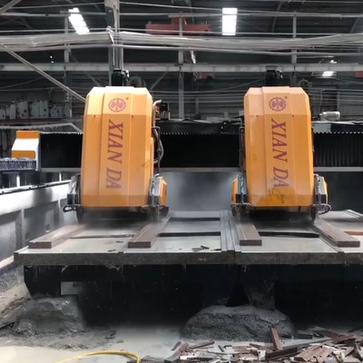 Máquina de corte lineal y fresado CNC de 3 ejes, máquina de perfilado de piedra y bordillos de alta precisión