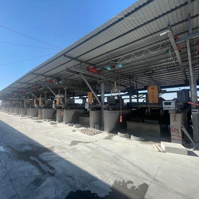 Máquina de corte lineal y fresado CNC de 3 ejes, máquina de perfilado de piedra y bordillos de alta precisión
