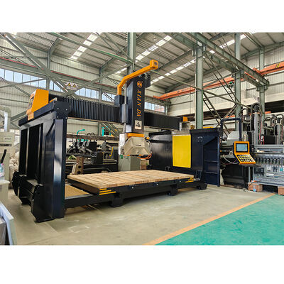 Máquina de corte de puentes CNC de 5 ejes Promote 900 Granito de alta precisión de mármol de sierra con rotación de 360 °