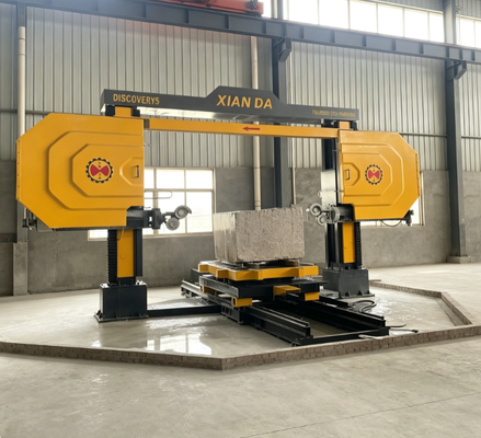 Máquina de sierra de alambre de diamante CNC de 5 ejes para formas 3D de granito de mármol