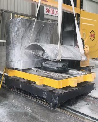 Máquina de sierra de alambre de diamante CNC de alta velocidad y 4 ejes XIANDA para corte de precisión de piedra