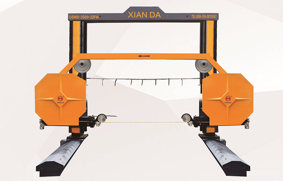 Máquina de sierra de alambre simple CNC móvil para el mercado español