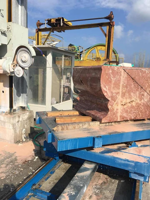 5 Ejes Máquina CNC de sierra de alambre de diamante para el corte de granito y mármol con 2600 × 3000 × 1500 mm de tamaño de procesamiento