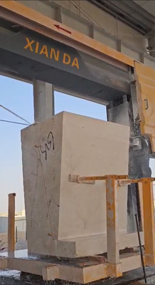 Discovery 4 Máquina de sierra de alambre de diamante CNC con mesa de trabajo servo accionada a 360 ° y velocidad de corte de 20-40 M/S para el corte de piedra de precisión