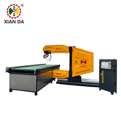 Máquina vertical de sierra de alambre de diamante CNC VCWS‐800‐03 para perfilar piedra natural