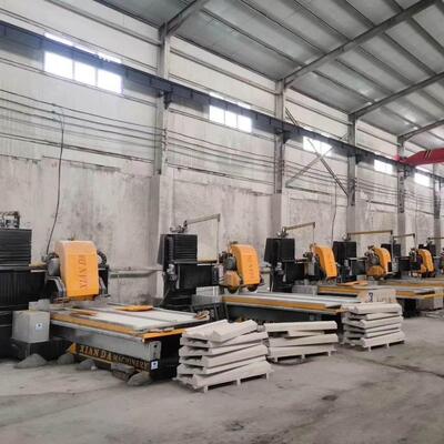 Máquina de perfilado por línea de piedra PLC para el corte de líneas de granito de mármol de forma especial