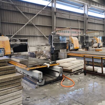 Máquina de perfilado por línea de piedra PLC para el corte de líneas de granito de mármol de forma especial