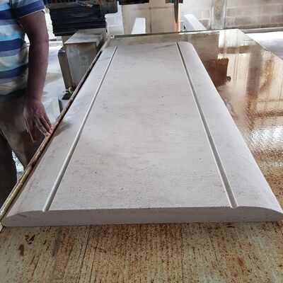 Máquina de perfilado por línea de piedra PLC para el corte de líneas de granito de mármol de forma especial