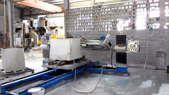 Máquina de corte de piedra circular CNC para el procesamiento de granito de mármol