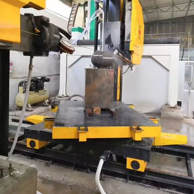 Máquina industrial de sierra de hilo diamantado CNC de 5 ejes para procesamiento de piedra arquitectónica y monumentos
