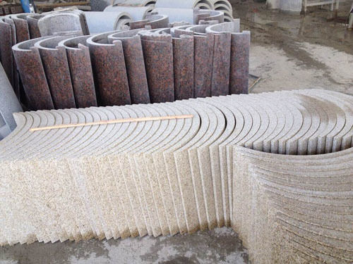 Máquina de corte de borde de cuatro rodajas de alta eficiencia para la losa de columna de granito de mármol