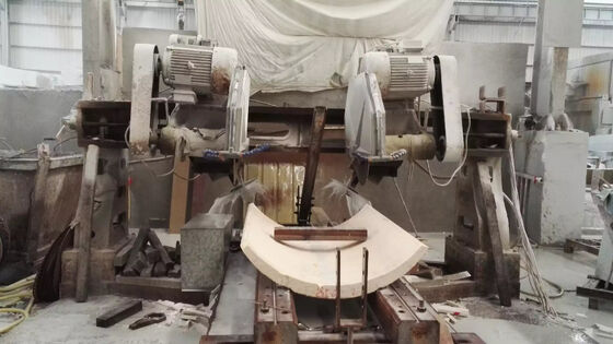 Máquina de corte de borde de cuatro rodajas de alta eficiencia para la losa de columna de granito de mármol