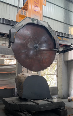 Máquina de corte de bloques de granito de alta velocidad con diámetro máximo de procesamiento de 2800 mm