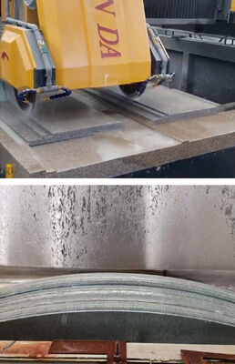 Máquina de corte y fresado lineal de tipo puente CNC con sistema CNC de 3 ejes para una longitud de procesamiento máxima de 3500 mm y certificación CE ISO9001