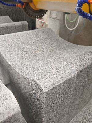 Máquina de corte y fresado lineal de dos cabezales tipo puente CNC para mármol y granito