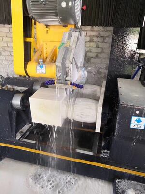 Máquina cortadora de balaustres CNC de dos piezas para granito de mármol