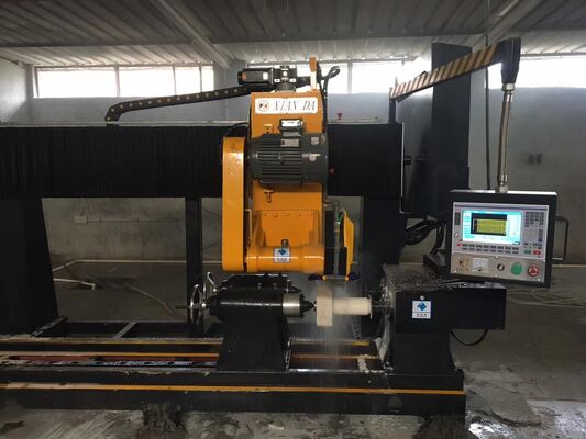Máquina cortadora de balaustres CNC de dos piezas para granito de mármol