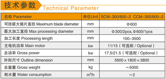 Máquina de corte de pilares de columna sólida PLC/CNC para el procesamiento de granito de mármol