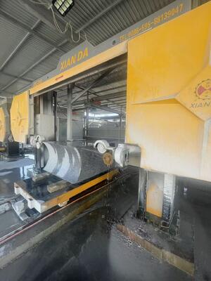 MÁQUINA DE CORTE POR HILO CNC PARA PERFILADO — MANEJA PRODUCTOS CURVOS, COLUMNAS Y LÁPIDAS DE GRAN TAMAÑO (3000*3000*1500MM)