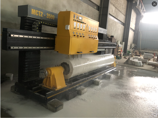 Máquina polaca de columna sólida de múltiples cabezales para procesamiento de granito de mármol