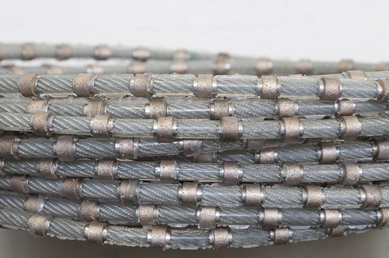 Granito que perfila la piedra 8.8m m de Diamond Wire Saw Rope Cutting de las herramientas