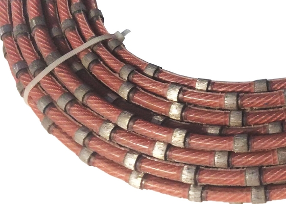Cortar la piedra 8.8m m Diamond Wire Cutting Rope Marble que perfila 20-30m/s