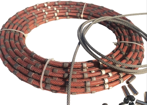 Cortar la piedra 8.8m m Diamond Wire Cutting Rope Marble que perfila 20-30m/s