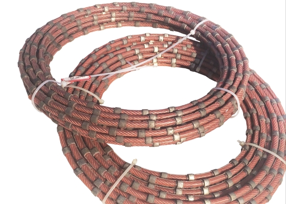 Cortar la piedra 8.8m m Diamond Wire Cutting Rope Marble que perfila 20-30m/s