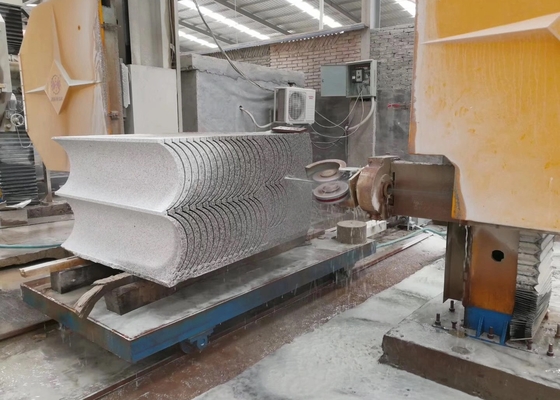 Piedra del CNC del perfil del mármol del granito de la columna que talla la máquina Diamond Wire Saw