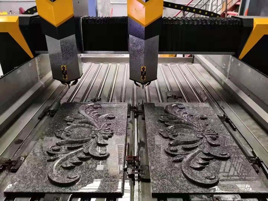 Mármol del CNC de la máquina de grabado de la piedra del granito que talla la máquina