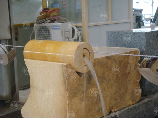 CNC automático de la cortadora de Diamond Multi Wire Saw Granite de la piedra mono