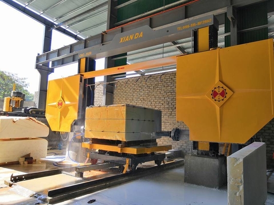 La preparación de mármol Diamond Wire del bloque, el alambre de piedra consideró la máquina, Diamond Wire Saw Machine, corte de la sierra del alambre