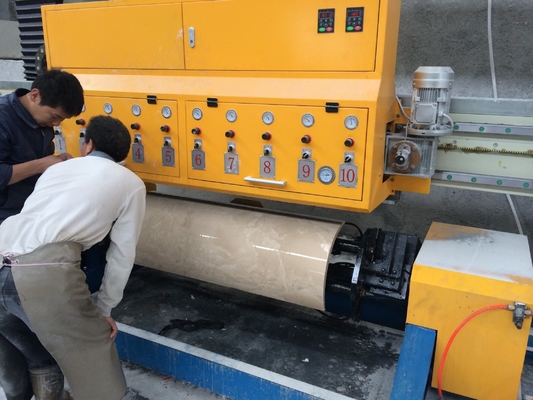 Máquina pulidora de la columna de proceso de la losa hueco circular de la máquina