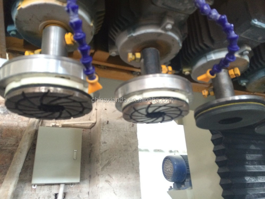 Máquina pulidora de mármol de la cortadora de la columna de Multihead 350m m