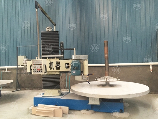 Máquina de corte de piedra Zmfx-2500 para la parte inferior y superior de la columna