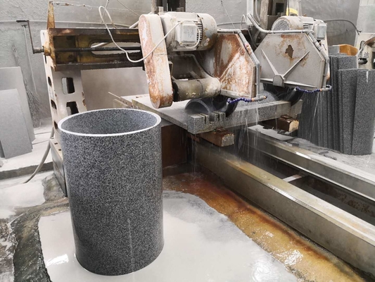 Cortadora automática de borde de la piedra de cuatro rebanadas para la losa 1500m m de la columna