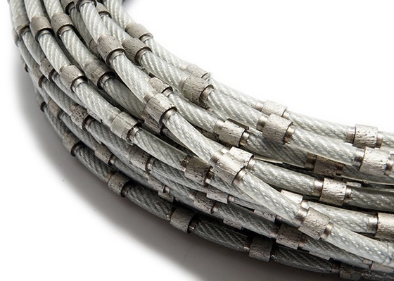 Granito que perfila la piedra 8.8m m de Diamond Wire Saw Rope Cutting de las herramientas