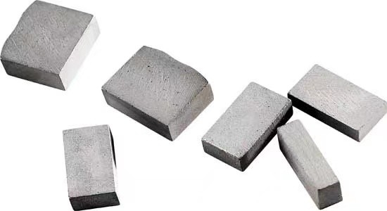 Molde Diamond Grinding Segments de la sinterización 2700m m para la piedra arenisca