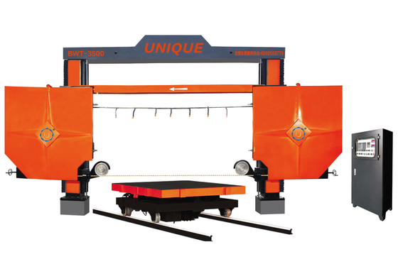 380V Diamond Wire Rock Cutting Machine para el granito 6800X8900X4700m m