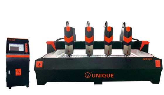 Granito 3 AXIS que talla la máquina de grabado de la piedra del router del CNC de la cortadora