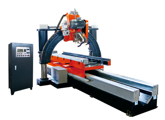Roman Pillar Column Cutting Machine automático para el mármol de piedra del granito